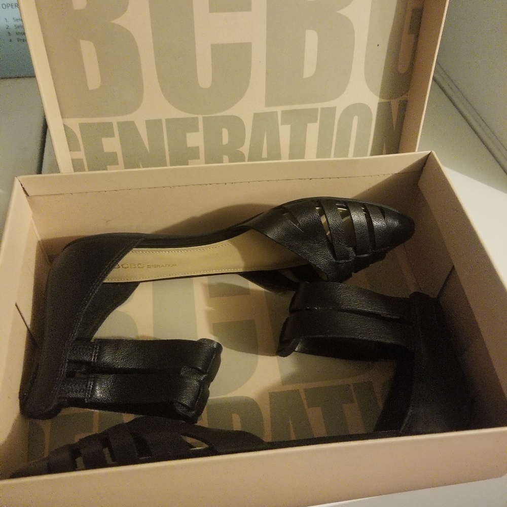 BCBG black flats